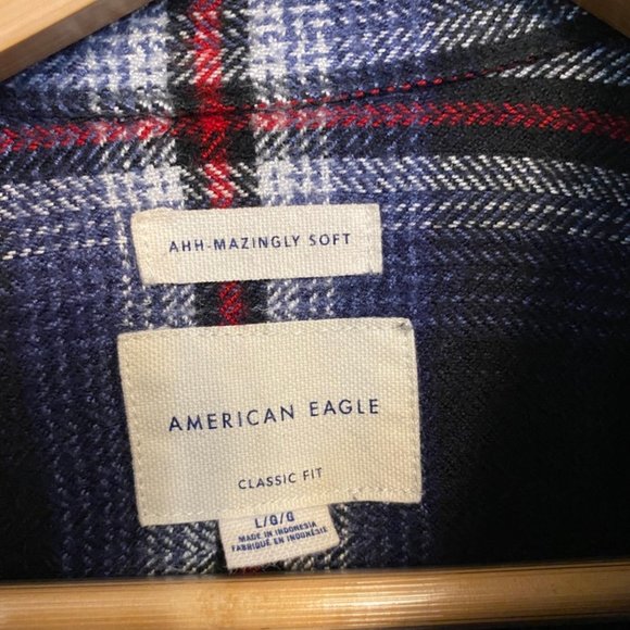 American Eagle Outfitters flannel shirt in size L - Picture 3 of 3